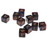 Maxbell 20 Pieces D6 Dice Polyhedral Dice for Dungeons and Dragons Table Games Gift