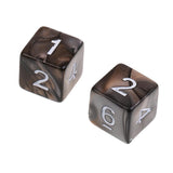 Maxbell 20pcs 6 Sided Dice Polyhedral Dice for Dungeons and Dragons Table Games