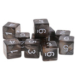 Maxbell 20pcs 6 Sided Dice Polyhedral Dice for Dungeons and Dragons Table Games