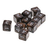Maxbell 20pcs 6 Sided Dice Polyhedral Dice for Dungeons and Dragons Table Games