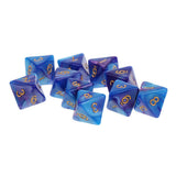 Maxbell 20pcs 8 Sided Dice D8 Polyhedral Dice for Dungeons and Dragons Board Game