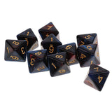 Maxbell 20pcs 8 Sided Dice D8 Polyhedral Dice for Dungeons and Dragons Board Game