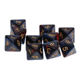 Maxbell 20pcs 8 Sided Dice D8 Polyhedral Dice for Dungeons and Dragons Board Game