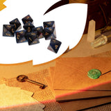 Maxbell 10pcs 8 Sided Dice D8 Polyhedral Dice for Dungeons and Dragons Table Games Red Blue - Aladdin Shoppers