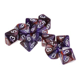 Maxbell 20pcs 10 Sided Dice D10 Polyhedral Dice for Dungeons and Dragons Table Games