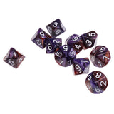 Maxbell 20pcs 10 Sided Dice D10 Polyhedral Dice for Dungeons and Dragons Table Games