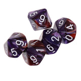 Maxbell 20pcs 10 Sided Dice D10 Polyhedral Dice for Dungeons and Dragons Table Games