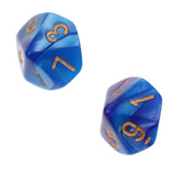 Maxbell 20pcs 10 Sided Dice D10 Polyhedral Dice for Dungeons and Dragons Table Games