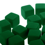 Maxbell 25 Pieces Square Edge Blank Dices D6 Six Sided RPG Gaming Dice Gift Green - Aladdin Shoppers