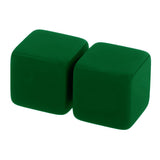 Maxbell 25 Pieces Square Edge Blank Dices D6 Six Sided RPG Gaming Dice Gift Green - Aladdin Shoppers
