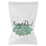 Maxbell 25 Pieces Square Edge Blank Dices D6 Six Sided RPG Gaming Dice Gift Green - Aladdin Shoppers