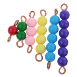 Maxbell Montessori Sensorial Material + Math Materials Beads Kids Educational Toys - Aladdin Shoppers