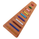 Maxbell Maxbell Wood Montessori Math Learning Material Preschool Training Learning Kids Toys