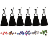 Maxbell 42PCS Double-Colors Polyhedral Dice 16mm for Dungeons and Dragons RPG MTG Games - Aladdin Shoppers