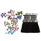 Maxbell 42PCS Double-Colors Polyhedral Dice 16mm for Dungeons and Dragons RPG MTG Games - Aladdin Shoppers