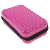 Maxbell Maxbell Travel Cosmetics Bag Case Box Makeup Storage Holder Organizer Gift Rose Red