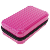 Maxbell Maxbell Travel Cosmetics Bag Case Box Makeup Storage Holder Organizer Gift Rose Red