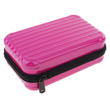 Maxbell Maxbell Travel Cosmetics Bag Case Box Makeup Storage Holder Organizer Gift Rose Red