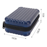 Maxbell Maxbell Travel Cosmetics Bag Case Box Makeup Storage Holder Organizer Gift Rose Red