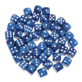 Maxbell 100Pieces D6 Round Corner Dotted Dice 16mm for Dungeons and Dragons   TRPG