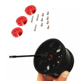 Maxbell 8 Pieces Wheel Hex Drive Hub Adapter Upgrade Parts for 1/10 RC Car 7mm 5mm