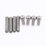 Maxbell 8 Pieces Wheel Hex Drive Hub Adapter Upgrade Parts for 1/10 RC Car 7mm 5mm