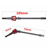 Maxbell RC Rock Crawler CVD Drive Shaft for 1/10 Axial SCX10 Climbing Buggy Car Part - Aladdin Shoppers