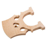 Maxbell Durable 4pcs/Pack Aged Maple Cello Bridge for 3/4 Size Cello Replacement Parts - Aladdin Shoppers