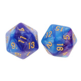 Maxbell 20pcs 20 Sided Dice D20 Polyhedral Dice for Dungeons and Dragons DND RPG