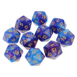 Maxbell 20pcs 20 Sided Dice D20 Polyhedral Dice for Dungeons and Dragons DND RPG