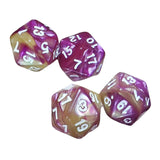 Maxbell 20pcs 20 Sided Dice D20 Polyhedral Dice for Dungeons and Dragons Table Games
