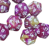 Maxbell 20pcs 20 Sided Dice D20 Polyhedral Dice for Dungeons and Dragons Table Games