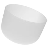 8 Inch Crystal Singing Bowl C Note white+Thicken Singing Bowl Carry Bag Case