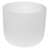 8 Inch Crystal Singing Bowl C Note white+Thicken Singing Bowl Carry Bag Case