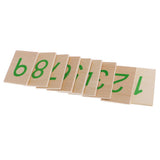 Maxbell Maxbell Montessori Mathematics Wooden Number Cards 1-3000 + Color Box Set