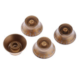Maxbell 8 Pieces Acrylic Volume Tone Control Knobs for LP Electric Guitar