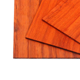 Maxbell 3 Sets Head Veneer Red Wood+Maple Guitar Head Veneer Headplate Luthier DIY