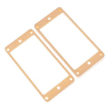 Maxbell Set of 2 Neck and Bridge Pickup Frame Mounting Rings for LP Guitar Cream - Aladdin Shoppers
