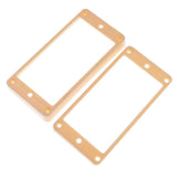 Maxbell Set of 2 Neck and Bridge Pickup Frame Mounting Rings for LP Guitar Cream - Aladdin Shoppers