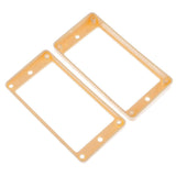 Maxbell Set of 2 Neck and Bridge Pickup Frame Mounting Rings for LP Guitar Cream - Aladdin Shoppers