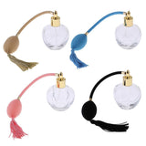 Maxbell Crystal Vintage Glass Empty Refillable Perfume Bottle with Spray Atomizer 100ML Pink - Aladdin Shoppers