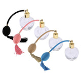 Maxbell Crystal Vintage Glass Empty Refillable Perfume Bottle with Spray Atomizer 100ML Pink - Aladdin Shoppers