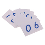 Maxbell Montessori Math Learning Cards Number 1-1000 in Wood Box and 1-9000 in Paper