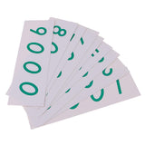 Maxbell Montessori Math Learning Cards Number 1-1000 in Wood Box and 1-9000 in Paper