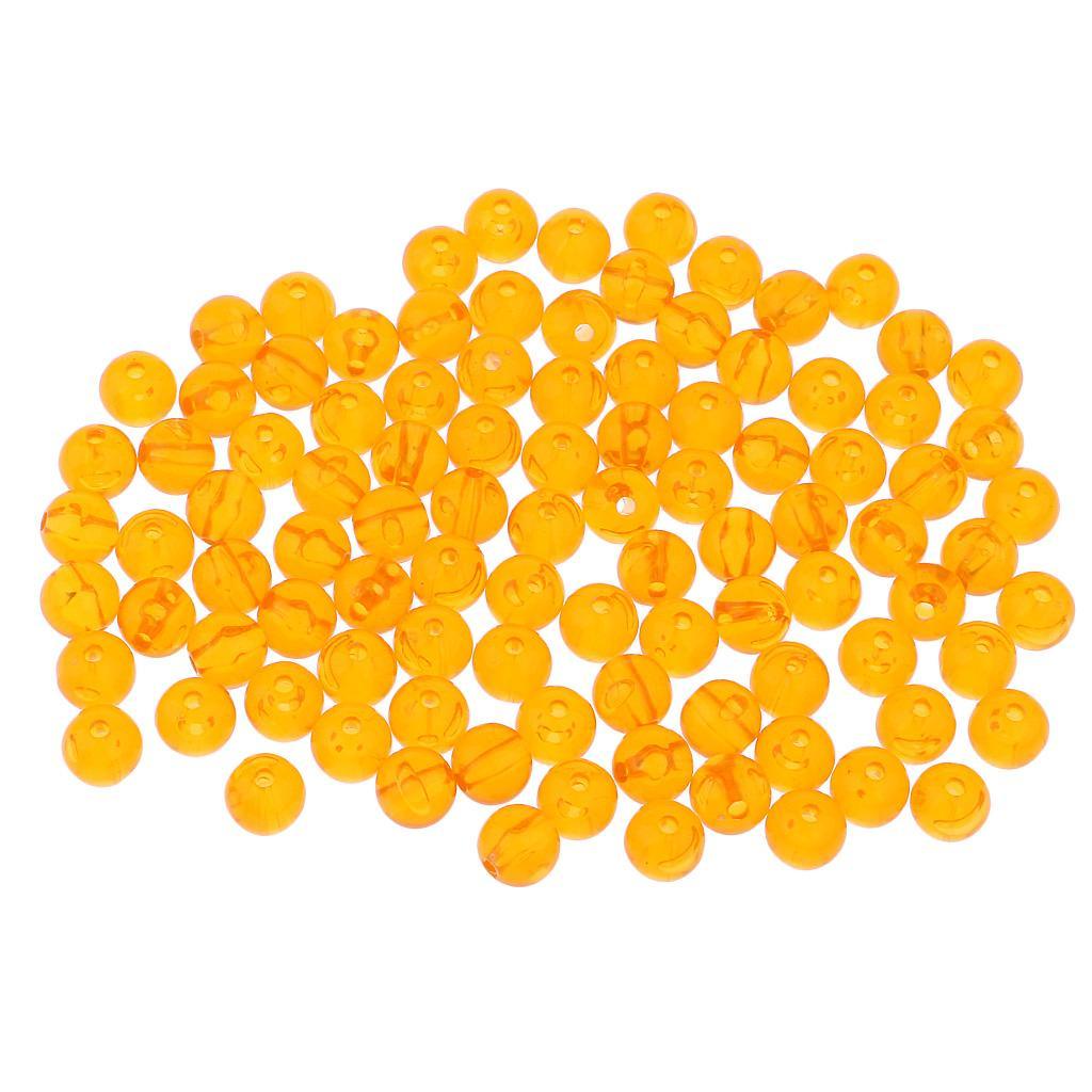 Maxbell Montessori Mathematics Learning Toys - 100Pcs Beads Yellow for Kids Math Counting