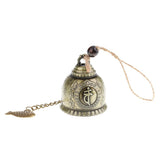 Maxbell Pack of 5 Durable Metal Hanging Feng Shui Wind Chime Jingle Bell Handicraft Gift Collection for Friends Family - Aladdin Shoppers