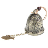 Maxbell Pack of 5 Durable Metal Hanging Feng Shui Wind Chime Jingle Bell Handicraft Gift Collection for Friends Family - Aladdin Shoppers