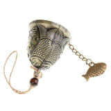 Maxbell Pack of 5 Durable Metal Hanging Feng Shui Wind Chime Jingle Bell Handicraft Gift Collection for Friends Family - Aladdin Shoppers