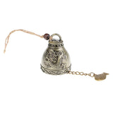 Maxbell Pack of 5 Durable Metal Hanging Feng Shui Wind Chime Jingle Bell Handicraft Gift Collection for Friends Family - Aladdin Shoppers