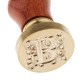 Maxbell Initial Seal Wax Sealing Stamp Letter B Alphabet for Envelope Letters Cards - Aladdin Shoppers